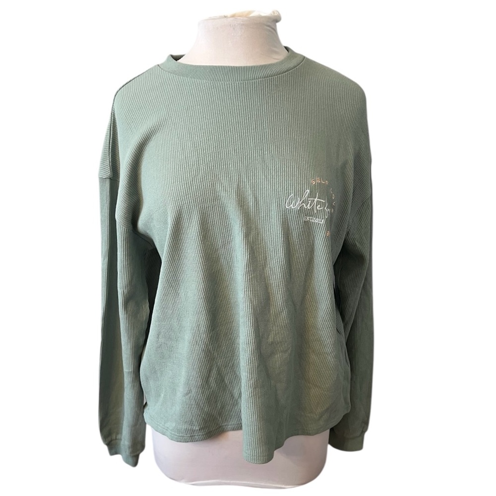 White Fox Self Love Sage Long Sleeve Tee - Small Medium
